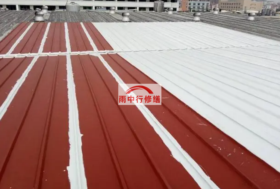 新疆万达广场商业钢结构金属屋面防水工程